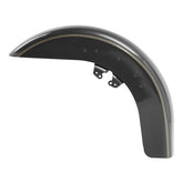 HR3 Industrial Gray Motorcycle 18" Wide Tire Front Mudguard Fender For Harley Touring Models 2014-2023